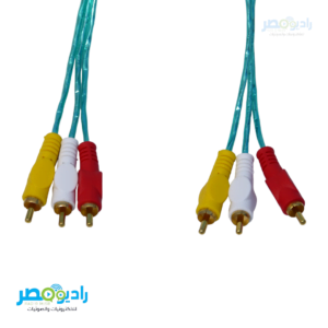كابل 3×3 4 متر3RCA to 3RCA