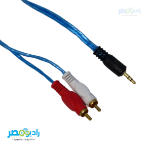 كابل 2×1 2RCA 1 stereo 1.5 mtr