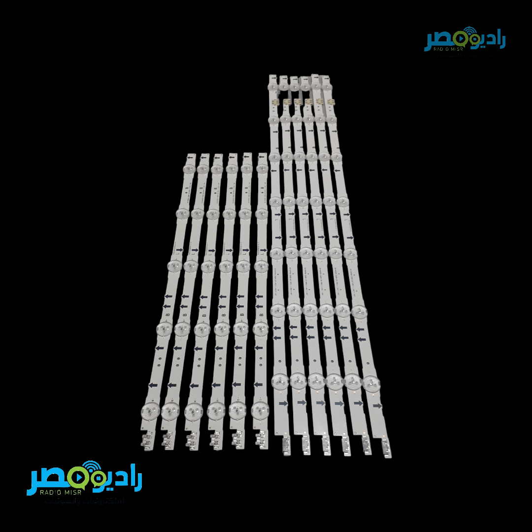 طقم مساطر سامسونج 7+5 ليد 55 بوصه 55H
Model UA55J5100AR - الصورة 3