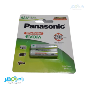 كارت 2 بطاريه PANASONIC قابله للشحن (AAA)