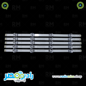 طقم (5 مساطر) LG LB 50" 9 ليد 6V