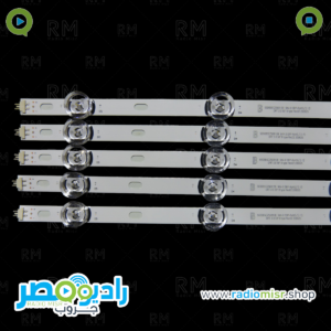 طقم (5 مساطر) LG LB 50" 9 ليد 6V