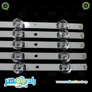 طقم (5 مساطر) LG LB 55" 11 ليد 6V