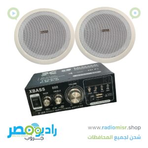 عرض 2 سماعه Inter + جهاز Xbass 888