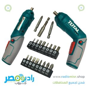 مفك كهربائي لاسلكي (TOTAL) [4 فولت]